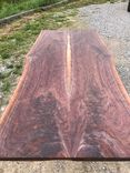 Live Edge Highly Figured Walnut Dining Table 6 small