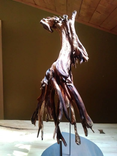 Natural Wooden Sculpture, Huge, Beautiful 3 small