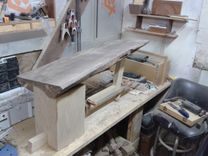 Walnut Sofa/Coffee Table 2 small