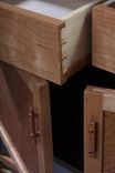 Modern Mission Cherry Cabinet With Floating Top 2 small