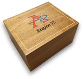 50 Count Custom Humidor In Walnut Made In The U.S. Free Engraving And Shipping. 1 small