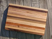 Reclaimed Wood Mixed Species Cutting Board 4 small