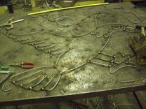 2d Steel Animal Sculptures 1 small
