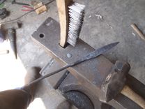 Forge Welded Leaf Wall Hooks 12 small