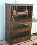 Barrister Bookcase, Drop Front Computer Desk 2 small