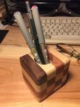 Pen Holder Cup, Office & Desk Storage 3 small