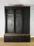 Vintage Industrial Mud Room Locker. Modern Lockers.. Retail Fixture. Bench. File Drawers. Retail 1 small