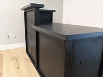 Shou Sugi Ban And Concrete Reception Desk 4 small