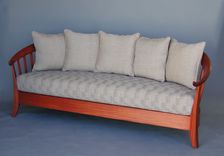 Mahogany Arts And Crafts Settee 1 small
