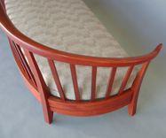 Mahogany Arts And Crafts Settee 2 small