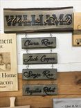 Last Name Established Sign Family Name Signs Wedding Gift Wood 5 small