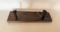 Reclaimed Railroad Spike Coat Rack; Rustic Towel Rack; Hat Holder 5 small