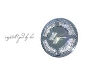 Custom Crystallized Car Wheel Center Caps Bling Genuine European Crystals Bedazzled 2 small
