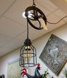 Industrial Pulley Edison Bulb Pendant Light Fixtures Vintage 6 small
