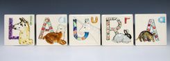 Alphabet  & Name Tiles 3 small