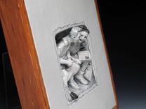 Sculpted Couple Portrait In Black & White 4 small