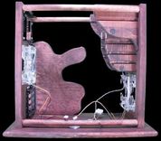 Custom Hardwood Computer Case "The Log Cabin" 6 small