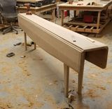 Narrow Drop Leaf Console That Expands To A Full Size Dining Table 3 small