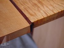 Maple And Walnut Dining Set 2 small