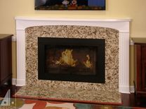 Painted Fireplace Mantel 1 small