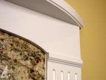 Painted Fireplace Mantel 3 small