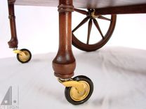 Mahogany Tea Cart Restoration 3 small