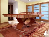 Oak And Padauk Ping Pong Table 1 small