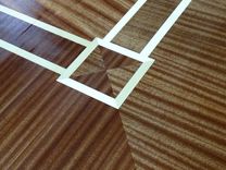 Sapele And Maple Conference Table 3 small