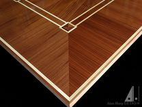 Sapele And Maple Conference Table 4 small