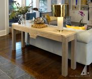 Rustic White Oak Sofa Table 1 small