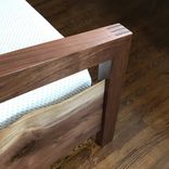 Blue Ridge Mountain King Size Walnut Bed 2 small