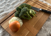 Butcher Block Cutting Board - 100% Hardwood- Perfect Wedding Gift 3 small