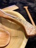 Wooden Utensils (Spoons, Spatulas, Knives Etc.) 5 small