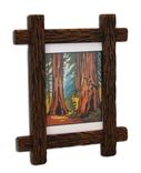 Carved Adirondack Rustic Picture Frame 1 small