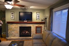 Fireplace Design With Media Center 3 small