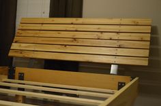 Hickory Bed Frame And Hickory Headboard 1 small