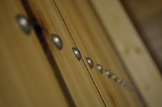 Hickory Bed Frame And Hickory Headboard 3 small