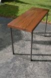 Walnut And Steel Desk 1 small