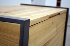 Solid Wood And Metal Toy Box 2 small