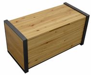 Solid Wood And Metal Toy Box 4 small