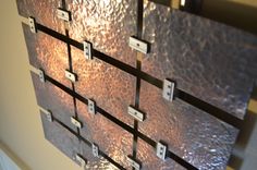 Hammered Copper Wall Art 1 small