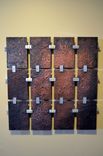Hammered Copper Wall Art 3 small
