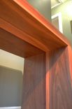 Walnut Wood And Steel Bench 1 small