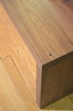 Walnut Wood And Steel Bench 4 small