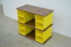 Walnut Wood And Steel Cubbie Bench And Storage 1 small