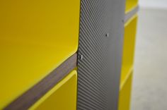 Walnut Wood And Steel Cubbie Bench And Storage 4 small