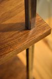 Walnut And Steel Bookcase 3 small