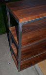 Floating Walnut Wood And Steel Shelf 3 small