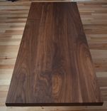 Modern Solid Walnut And Powder Coated Steel Coffee Table 1 small