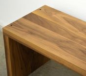Modern Solid Walnut Wood Bench 1 small